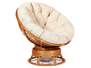 Кресло-качалка Papasan w 23/01 B с подушкой Cognac, ткань Старт в Новом Уренгое - novyj-urengoj.магазин96.com | фото