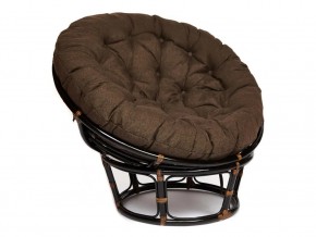 Кресло Papasan 23/01 W с подушкой Antique brown, ткань Коричневый в Новом Уренгое - novyj-urengoj.магазин96.com | фото