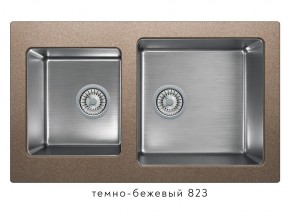 Мойка комбинированная Tolero twist TTS-840 Темно-бежевый 823 в Новом Уренгое - novyj-urengoj.магазин96.com | фото