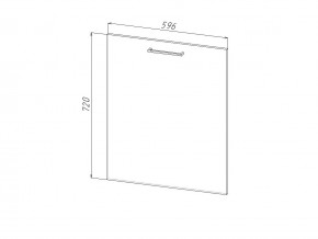 П 60 Комплект для посудомоечной машины 600 мм (цоколь + фасад) ЛДСП в Новом Уренгое - novyj-urengoj.магазин96.com | фото