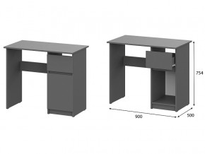 Стол письменный 900 Денвер Графит серый в Новом Уренгое - novyj-urengoj.магазин96.com | фото